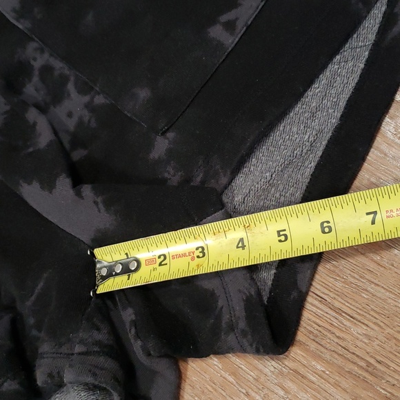 (L) Shambhala Tie Dye Jogger Shorts Loungewear Athleisure Relaxed Comfortable - Picture 7 of 12